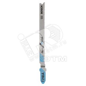 Пилка лобзиковая T 218 А HSS (100шт) (2.608.631.706) - BOSCH