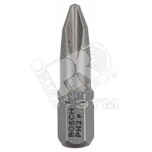 Биты 100шт Extra Hard 25 мм Ph2 | 2607001514 | BOSCH - BOSCH
