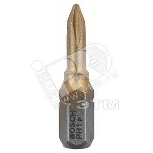 Биты 3шт Max Grip 25 мм Ph1 | 2607001544 | BOSCH