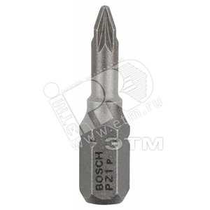 Биты 100шт Extra Hard 25 мм Pz1 | 2607001557 | BOSCH