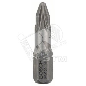 Биты 10шт Extra Hard 25 мм Pz2 | 2607001559 | BOSCH