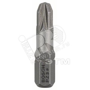 Биты 10шт Extra Hard 25 мм Pz3 | 2607001563 | BOSCH