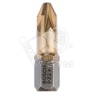 Биты 3шт Max Grip 25 мм Pz2 | 2607001593 | BOSCH