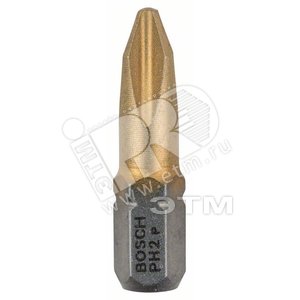 Бита 25шт Max Grip 25 мм Ph2 | 2607002488 | BOSCH