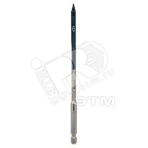 Сверло перовое Self Cut Speed 6х152 мм | 2608595481 | BOSCH - BOSCH