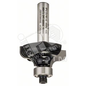 Фреза профиль G Std S8/R4,8/D31,8/L12,4 | 2608628357 | BOSCH - BOSCH