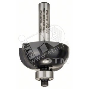 Фреза галтельная Std S8/R12/D36,7/L16 | 2608628365 | BOSCH - BOSCH