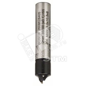 Фреза четвертная Std S8/D9,5/L10,2 | 2608628405 | BOSCH - BOSCH