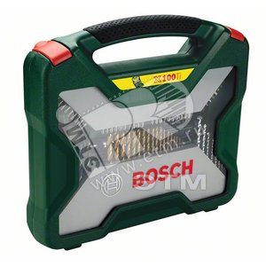 Набор принадлежностей TITANIUM Plus X-Line 100 предметов | 2607019330 | BOSCH - BOSCH