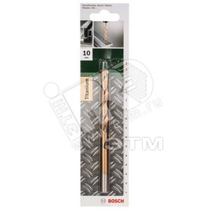 Сверло по металлу HSS-TIN 10x87x134мм (2.609.255.109) - BOSCH