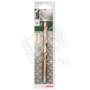Сверло по металлу HSS-TIN 12x101x151мм - BOSCH