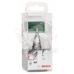 Сверло ступенчатое HSS 4-20мм (2.609.255.115) - BOSCH