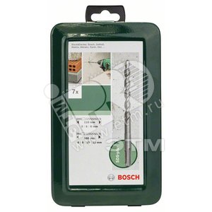 Бур SDS + 5-12мм (7шт) (2.609.255.543)