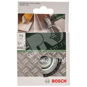 Щетка дисковая металл 75/0.3мм (2.609.256.530) - BOSCH
