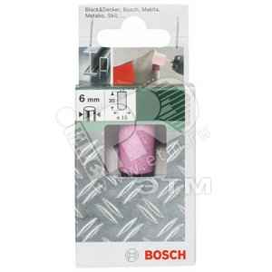 Круг пальцевый шлифовальный полукруглый (2.609.256.545) - BOSCH