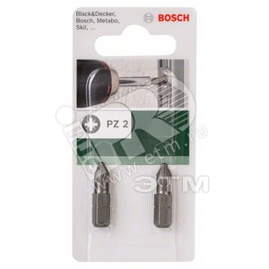 Бита Standard Pz 2 25мм | 2609255923 | BOSCH