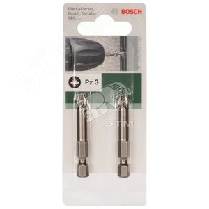 Бита Pz 3 49мм, 2шт | 2609255930 | BOSCH