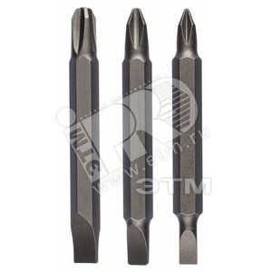 Бита двусторонняя LS/PH1/2/3 XH (3шт) (2.609.255.959) - BOSCH