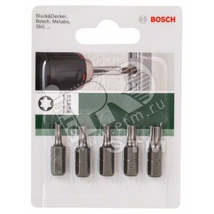 5 БИТ TORX 25ММ XH SET - BOSCH