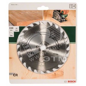 ЦИРК. ДИСК 150x16 24 ШВЕД ЗУБ - BOSCH