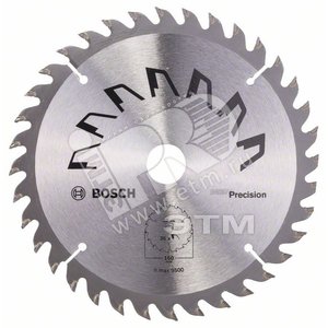 Циркулярный диск Precision 160x20 36 зубьев | 2609256856 | BOSCH - BOSCH