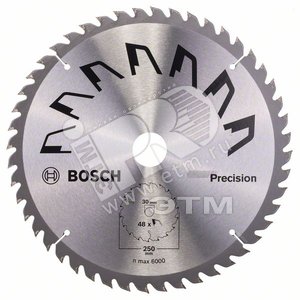 ЦИРК. ДИСК 250x30 48 PRECISION - BOSCH