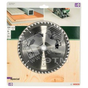 Циркулярный диск SPECIAL 184x16 48 зубьев | 2609256890 | BOSCH - BOSCH