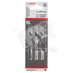 Пилка лобзиковая T 101 ВIF/T 101AOF (2.608.636.429) - BOSCH