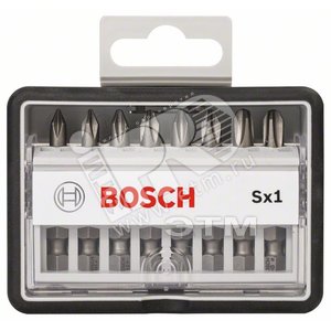 Бита XH PH1/PH2/PH3 49мм Robust Line (8шт) (2.607.002.556) - BOSCH