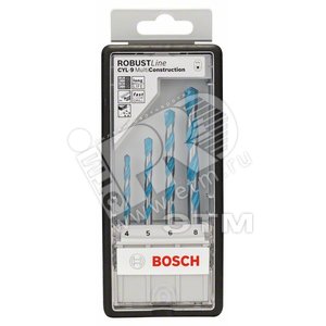 Robust Line CYL-9 MultiConstruction 4 шт. | 2607010521 | BOSCH - BOSCH