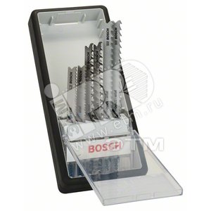 Пилки для лобзика 6шт Robust Line Progressor для лобзика U-хвостовик | 2607010532 | BOSCH