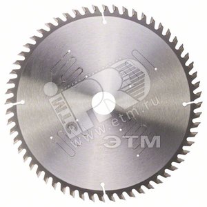 Диск циркулярный 254X30 60 OPTILINE (2.608.641.765) - BOSCH