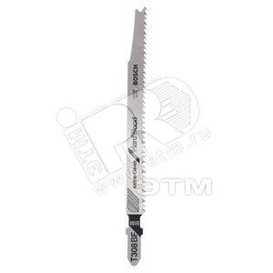Пилки для лобзика 5шт T 308 BF Extra-clean for HardWood, BIM | 2608636569 | BOSCH