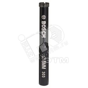 Алмазное сверло Diamond 8х35 мм по керамограниту | 2608550608 | BOSCH