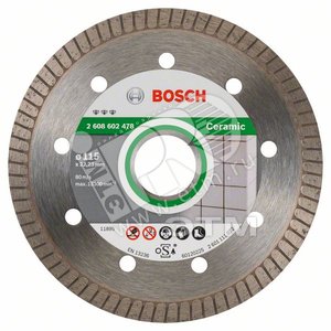 Алмазный диск BEST FOR CERAMIC115-22,23 - BOSCH