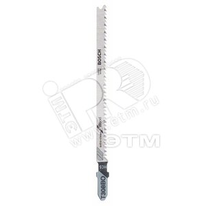 Пилки для лобзика 3шт Т 308 ВO Extra-clean for Wood, HCS | 2608663867 | BOSCH