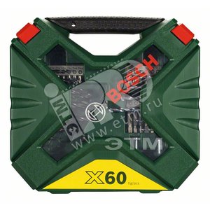 Набор сверл и насадок-бит X-Line Classic NEW GENERATION (60шт) (2.607.010.611) - BOSCH