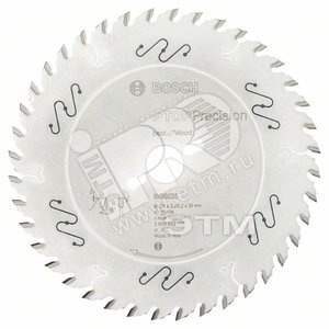 Циркулярный диск 250X30X40T WOOD PRO - BOSCH