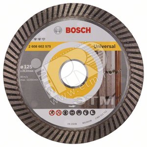 Алмазный диск Expert for Universal Turbo 125-22,23 - BOSCH