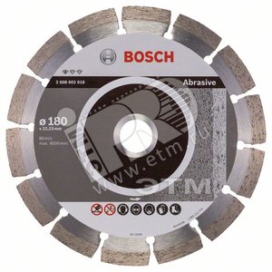 Алмазный диск Standard for Abrasive180-22,23 - BOSCH