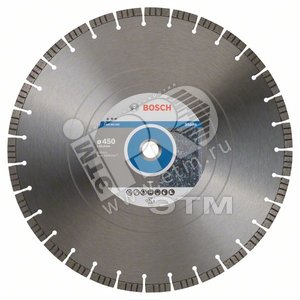 Алмазный диск Best for Stone 450х25,4 мм по камню | 2608602650 | BOSCH
