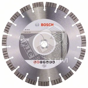 Алмазный диск Best for Concrete (по бетону) 300-22,23 мм | 2608602656 | BOSCH