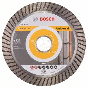 Алмазный диск Best for Universal Turbo 125-22,23 - BOSCH