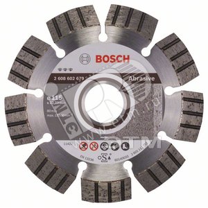 Алмазный диск BEST FOR ABRASIVE115-22,23 - BOSCH