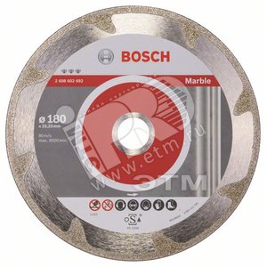 Диск алмазный Best for Marble 180-22.23 (2.608.602.692) - BOSCH