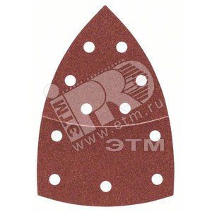 Шлифлист К120 КР для PSM (10шт) (2.609.256.A64) - BOSCH