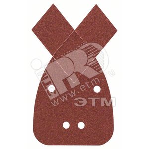 5 ШЛИФЛИСТОВ  95x135 ММ К 120 Д. - BOSCH