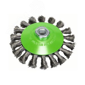 Кольцевая щетка M14 0.35 Х 115мм пучки сталь конус | 2608622109 | BOSCH