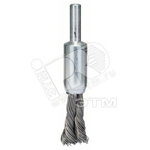 Кистевидная щетка 6мм 0.35 X 10мм пучки сталь | 2608622115 | BOSCH - BOSCH
