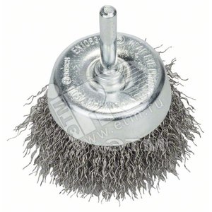 Чашечная щетка 6мм 0.3 Х 60мм витая INOX | 2608622118 | BOSCH - BOSCH